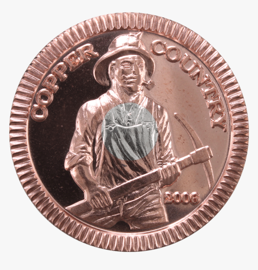 Copper Country Bi-metal Bullion - Coin, HD Png Download