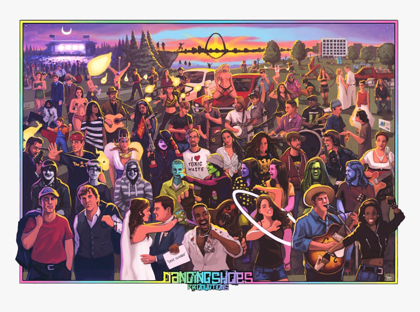 Crowd, HD Png Download