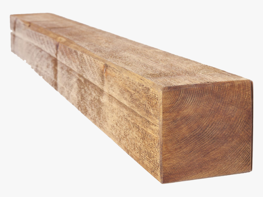 Rustic Timber Beam - Holzbalken Wandregal 40 Cm, HD Png Download