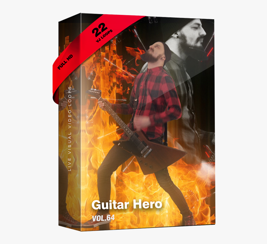 Guitar Hero Vj Loops - Poster, HD Png Download