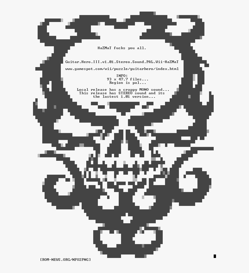 Guitar - Hero - Iii - V1 - 01 - Stereo - Sound - Pal - Tribal Face Tattoo Designs, HD Png Download