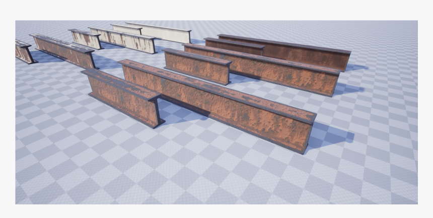 Rusty I Beams, HD Png Download