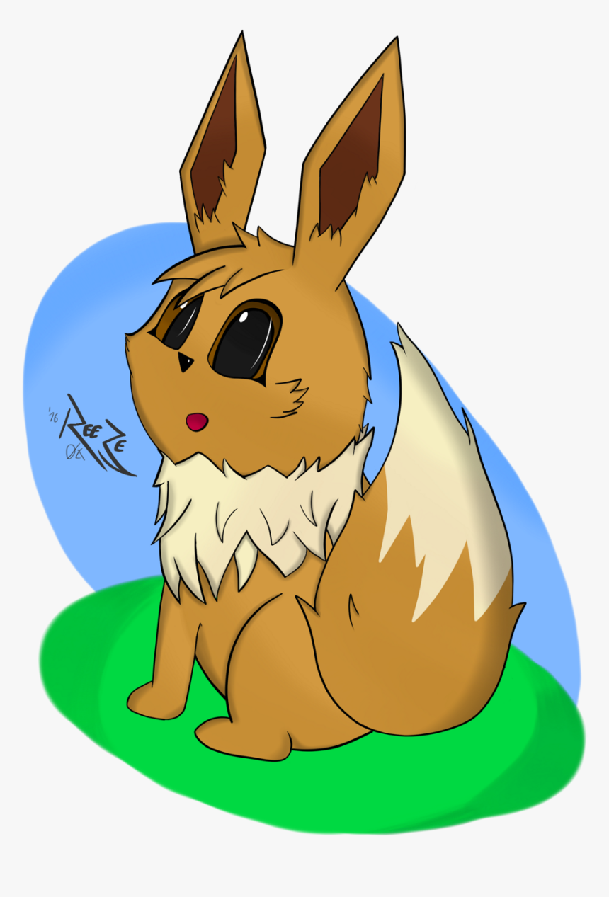 Eevee - Domestic Rabbit, HD Png Download