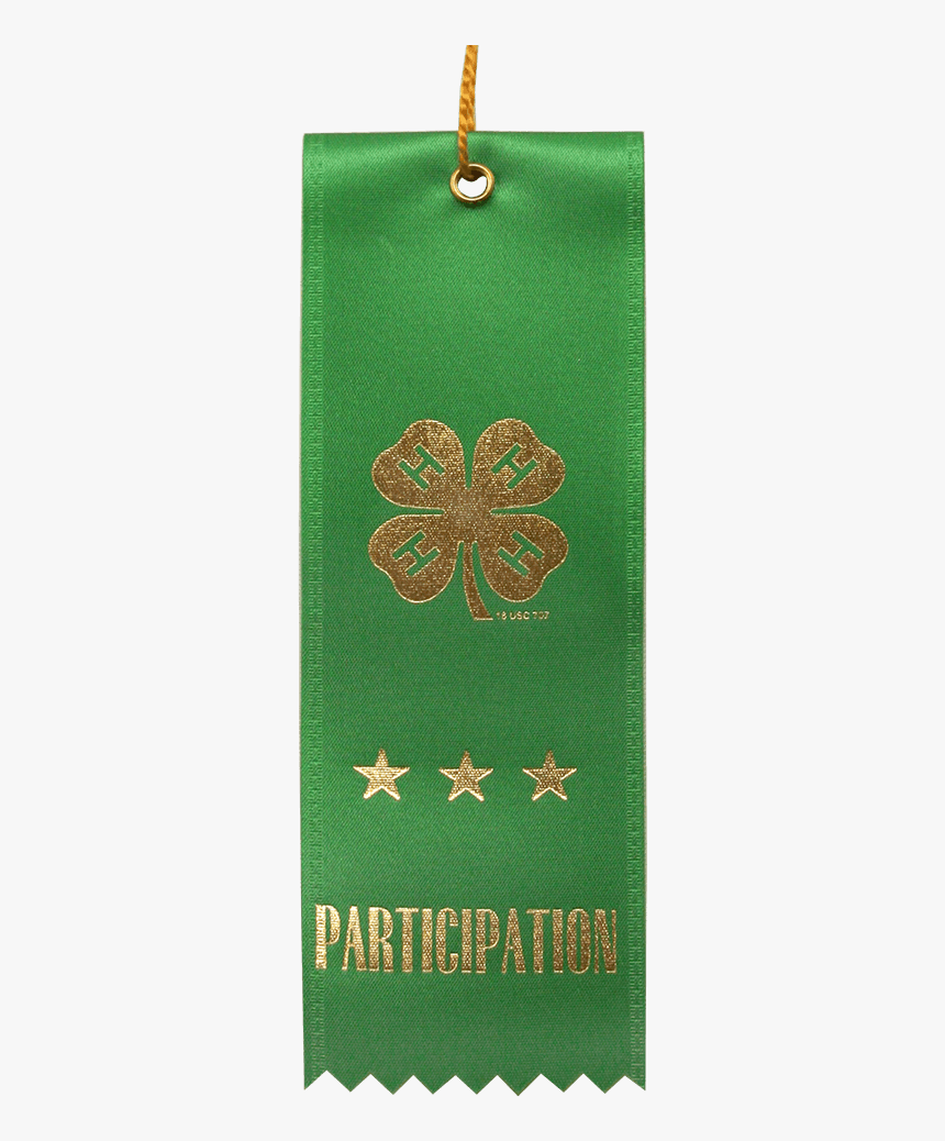 Green Participation Ribbon - Participation Ribbon For Life, HD Png Download