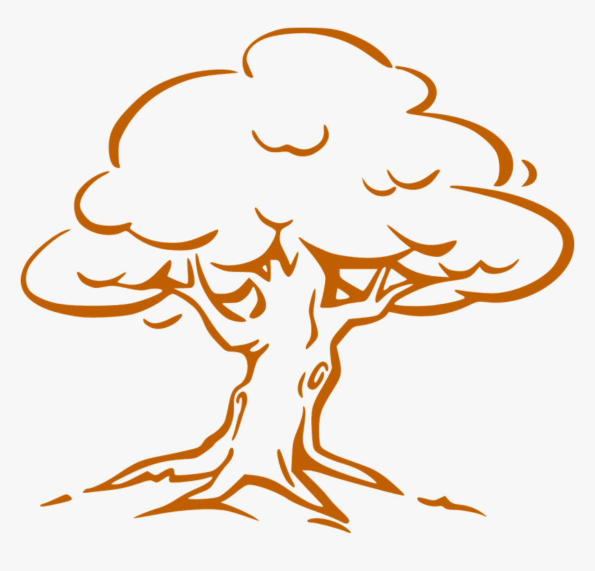 Tree Black & White, HD Png Download