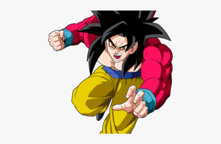 Ssj4 Goku Pokemon Card, HD Png Download