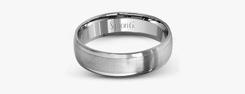 14k White Gold Men S Ring - Mens Two Tone White Gold Rose Gold Wedding Band, HD Png Download