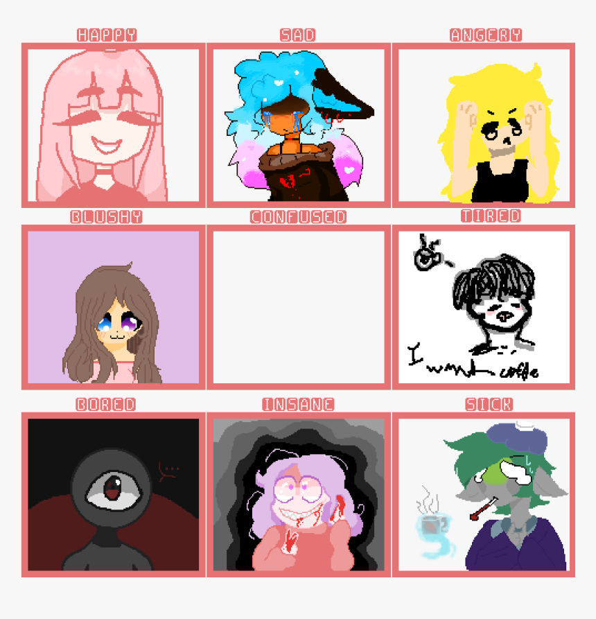 Angery Png -colors Download Play Replay Settings - Cartoon, Transparent Png