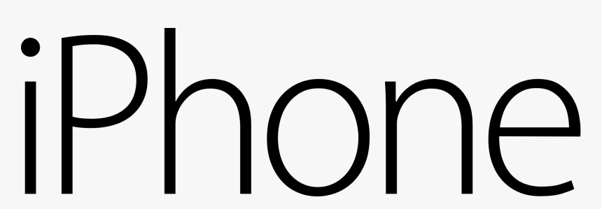 Iphone 4s Logo Png Wwwimgkidcom The Image Kid Has It - Iphone 7 Text Png, Transparent Png