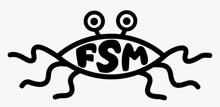 Flying Spaghetti Monster Logo, HD Png Download