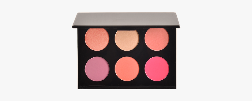6 Shade Blush Palette - Blush Palettes, HD Png Download