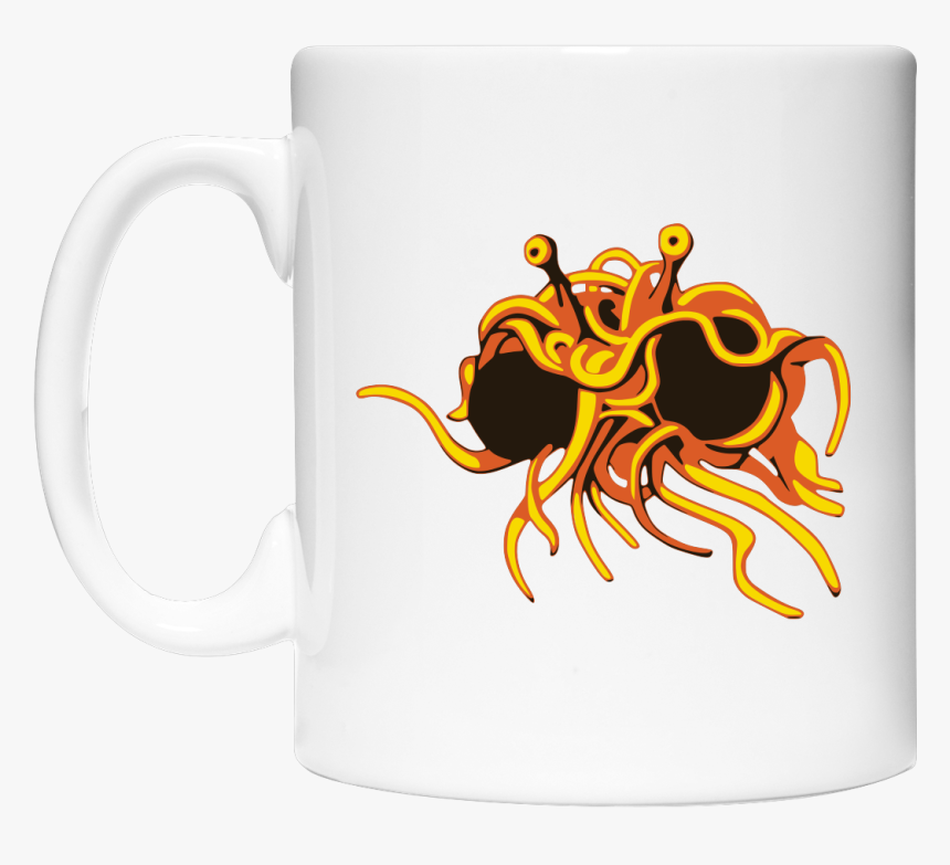 Flying Spaghetti Monster Sonstiges Coffee Mug , Png - Flying Spaghetti Monster Meme, Transparent Png