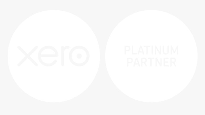 Xero Platinum Partner Logo White, HD Png Download