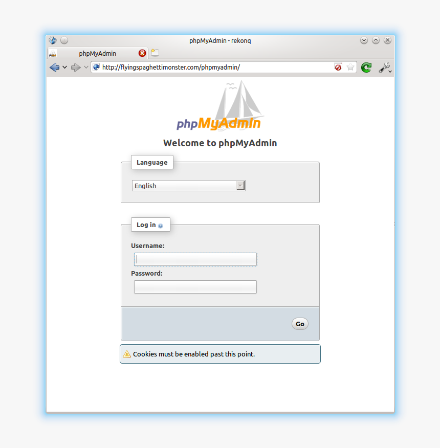 Phpmyadmin-working - Phpmyadmin, HD Png Download