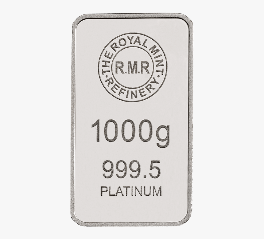 1 Kg Platinum Bar Minted 
 Src Https - 1kg Platinum Bar Price, HD Png Download