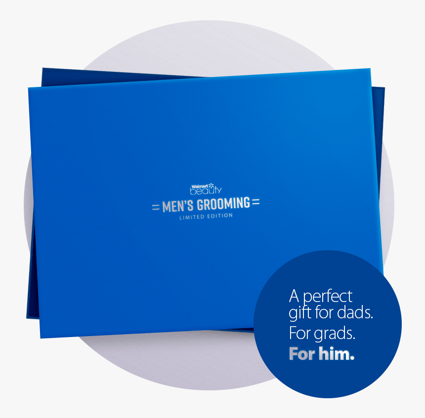 Walmart Men S Grooming Box - Paper, HD Png Download