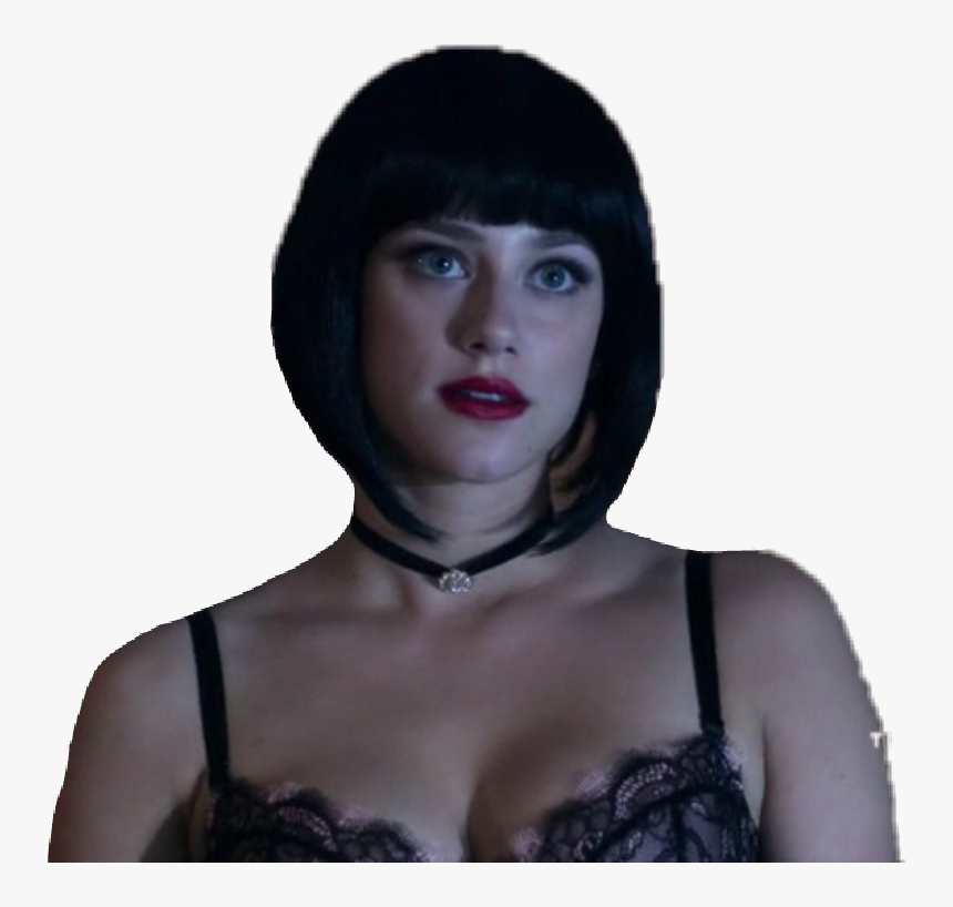 Dark Lilireinhart Bettycooper Riverdale - Riverdale Betty With Black Wig, HD Png Download