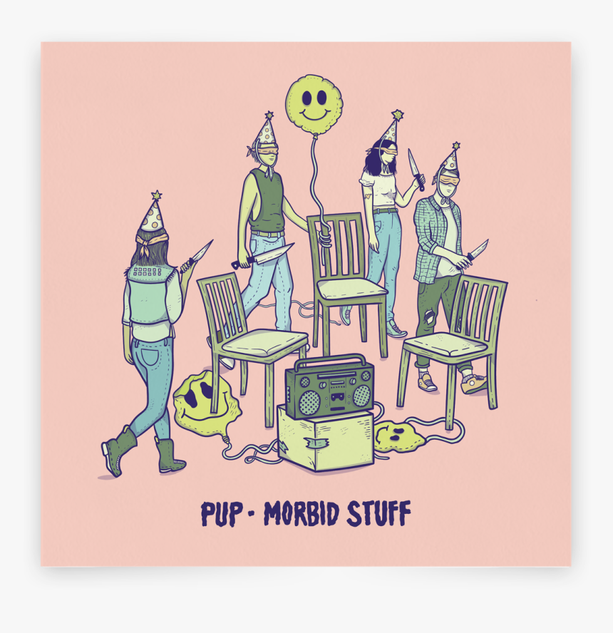 Image Of Pup - Pup Morbid Stuff Vinyl, HD Png Download