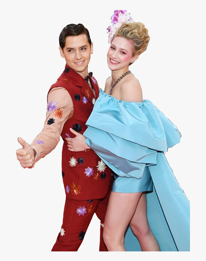 Cole Sprouse & Lili Reinhart - Met Gala 2019 Celebrities, HD Png Download