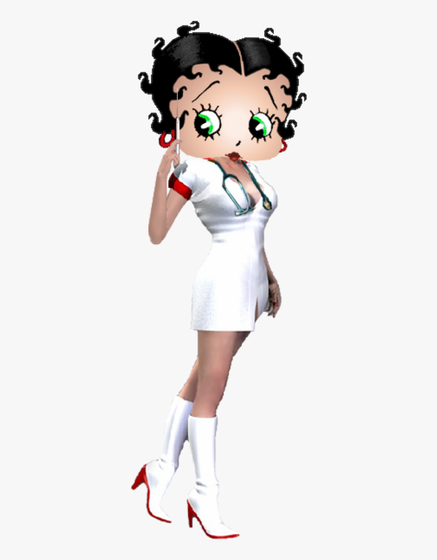 Betty Boop In Nurse Uniform, HD Png Download