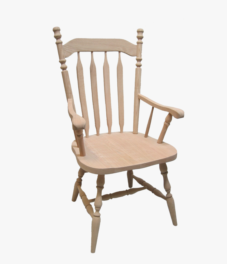 Colonial Bent Arrow Arm Chair - Dining Chair, HD Png Download