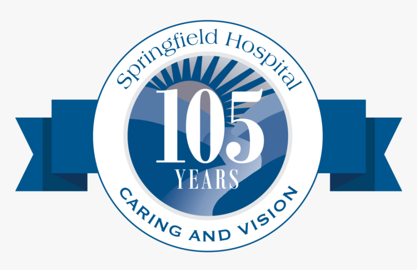 Springfield Hospital 105th Anniversary Logo - Graphic Design, HD Png Download