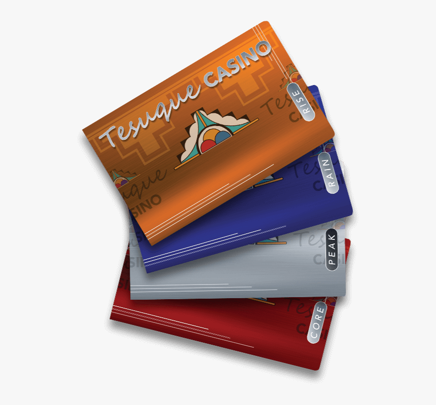 Tesuque Casino Player S Club Cards - Book, HD Png Download
