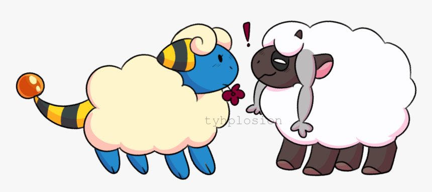 Wooloo Is A Copy Of Mareep
woke - Cartoon, HD Png Download