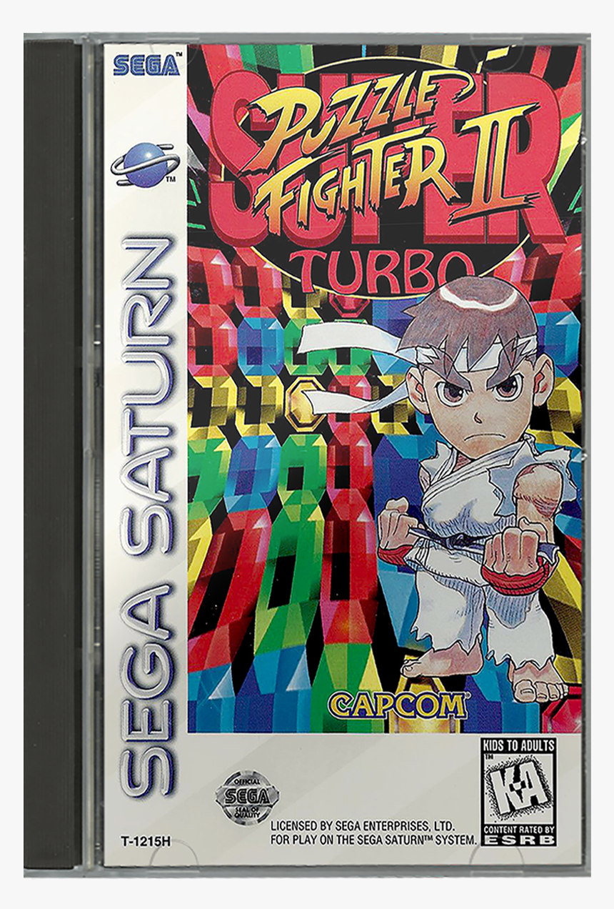 Super Puzzle Fighter 2 Turbo Sega Saturn, HD Png Download