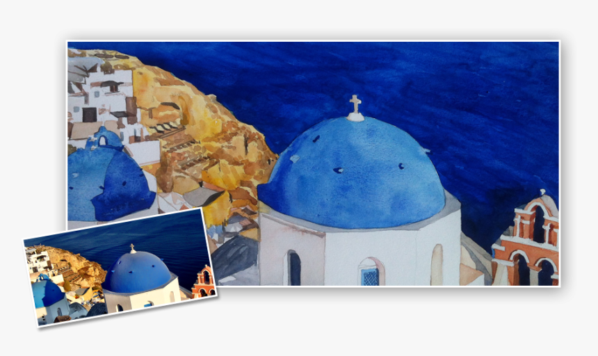 Santorini, HD Png Download