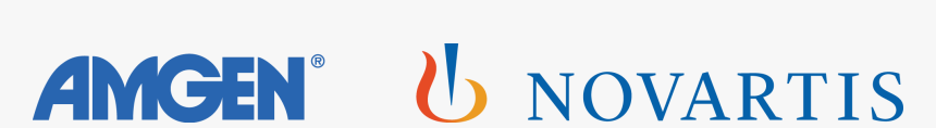 Amgen And Novartis Logo, HD Png Download