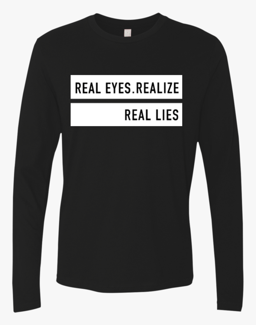 Transparent Real Eyes Png - Long-sleeved T-shirt, Png Download