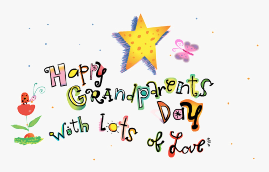 Grandparents Day Png Free Download - National Grandparents Day 2017, Transparent Png