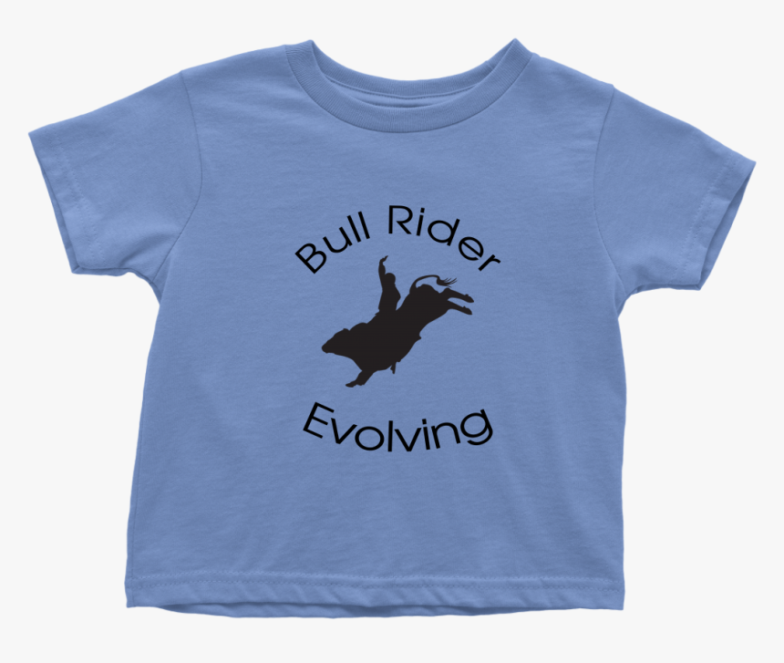 Bull Rider Evolving Toddler T-shirt - T-shirt, HD Png Download
