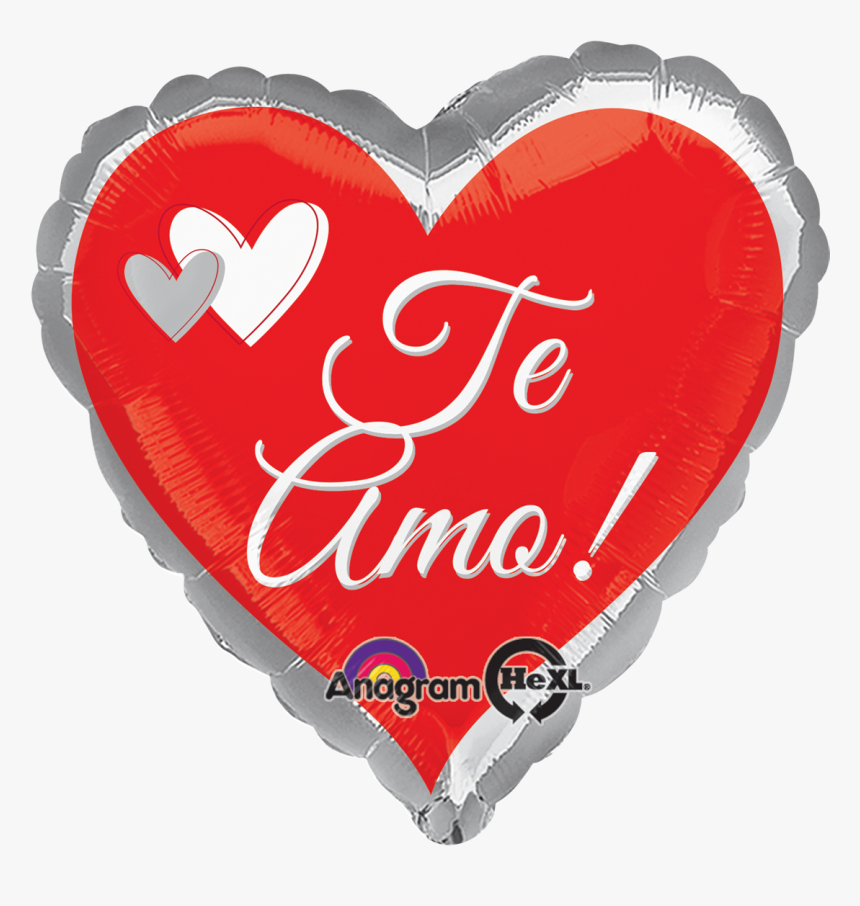 Transparent Te Amo Png - Te Amo In A Red Heart, Png Download