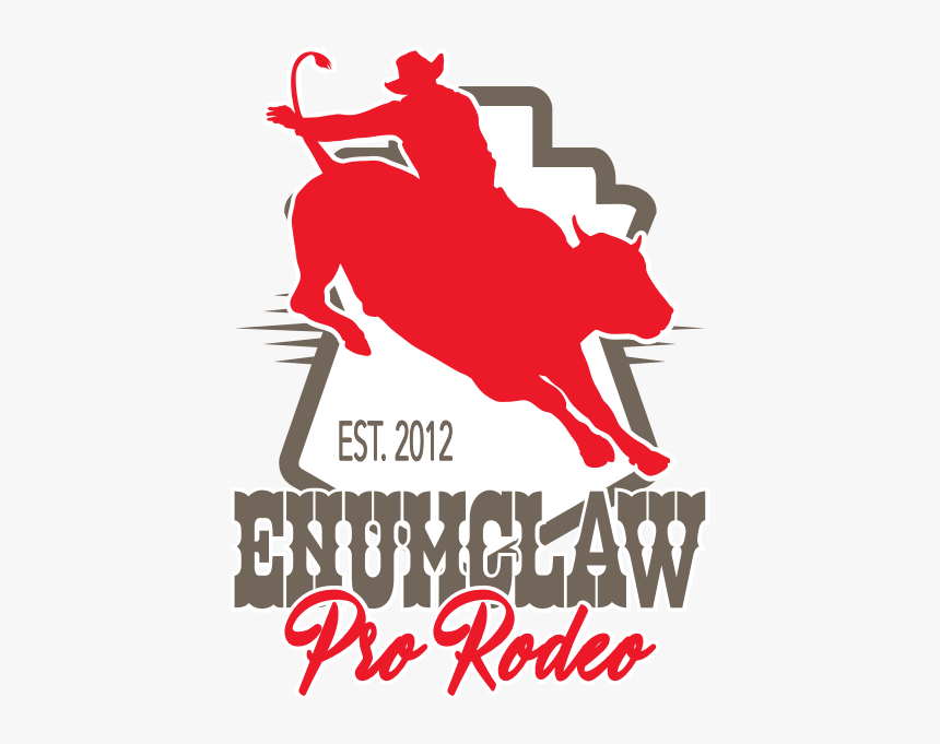 Bull Riding Silhouette, HD Png Download