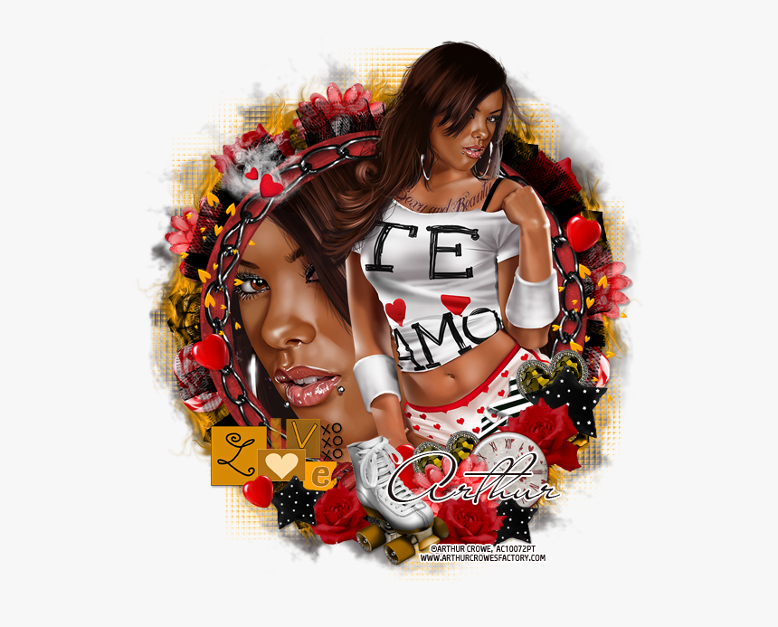 Transparent Te Amo Png - Girl, Png Download