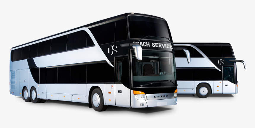 Double Decker United Coachways, HD Png Download
