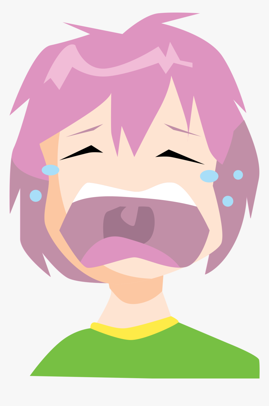 Crying Big Image Png - Clip Art, Transparent Png
