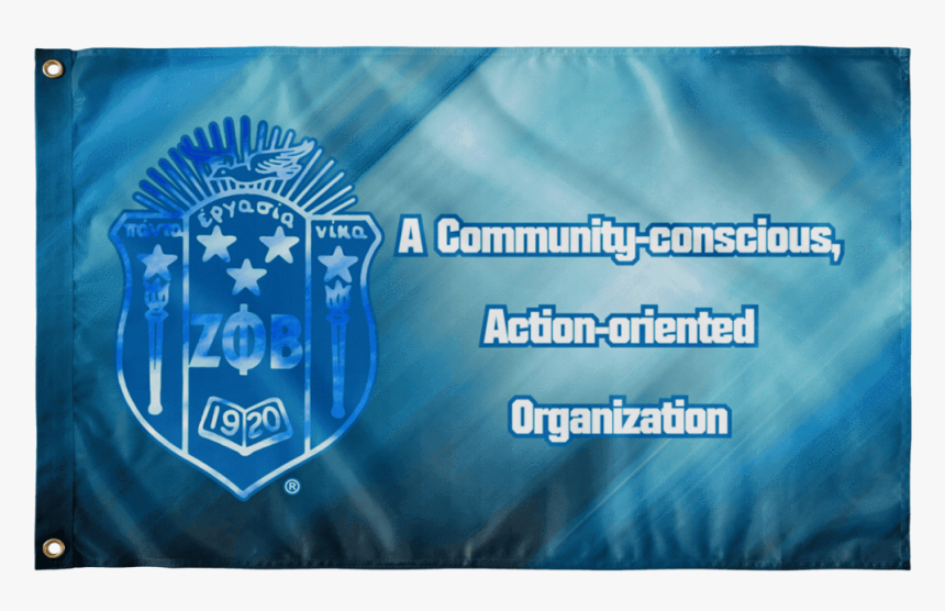 Zeta Phi Beta Slogan Flag - American Flag Full Send, HD Png Download