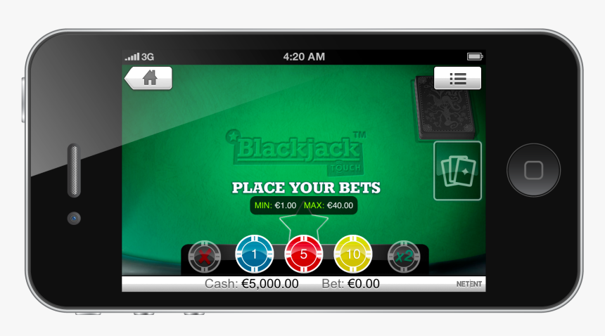View Mobile Casino Publisher Site - Black Jack Mobile, HD Png Download