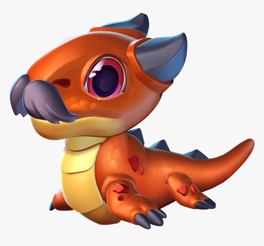 Stache Dragon Baby - Dragon Mania Legends Dragon De Mostacho, HD Png Download