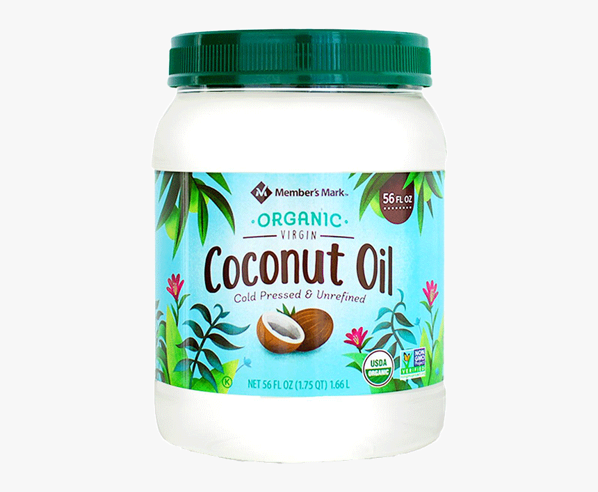 Members Mark Coconut Oil, HD Png Download
