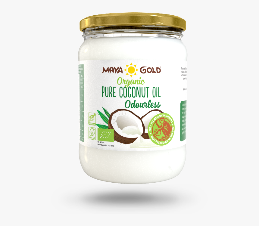 Transparent Coconut Oil Png - Maya Gold Organic Extra Virgin Coconut Oil, Png Download