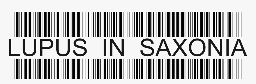 Lupus In Saxonia - Monochrome, HD Png Download