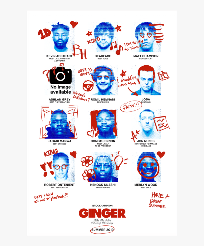 Bh Superlatives Litho Digital Album - Brockhampton Superlatives, HD Png Download