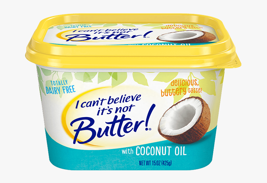 Cant Believe Its Not Butter Coconut Oil, HD Png Download
