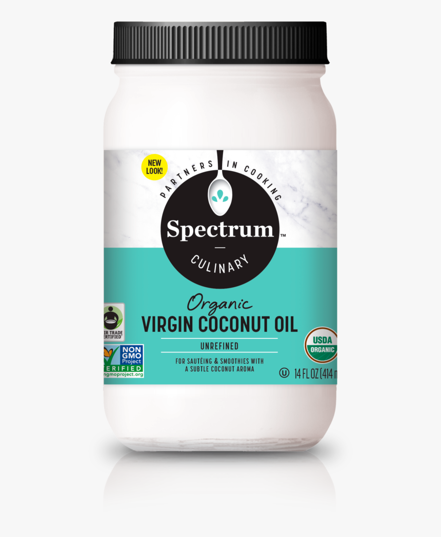 Organic Fair Trade Virgin Coconut Oil - Broccoli, HD Png Download