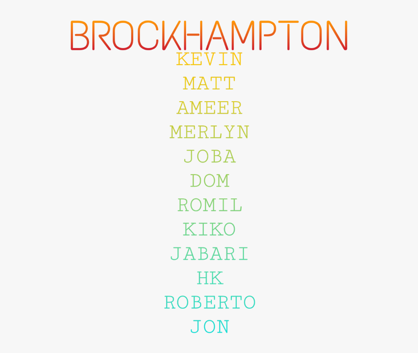 Brockhampton , Png Download - Chernobyl Nuclear Disaster, Transparent Png