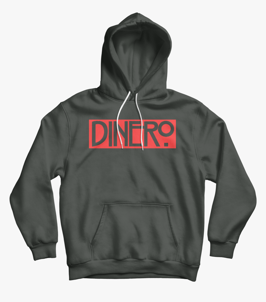 Grey Dinero Clothing Hoodie 💰 - Hoodie, HD Png Download